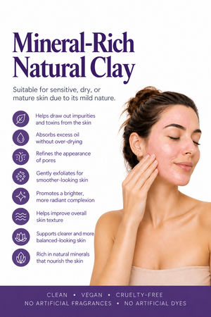 Pink Clay Powder - Natural Hygia's Blue